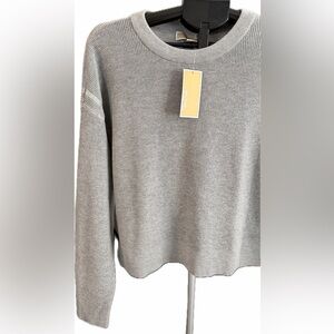 Michael Kors Light Gray Knit Pullover